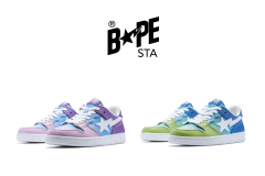 BAPE® SK8 STA以渐变色彩轻盈入夏