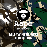 AAPE BY *A BATHING APE® 正式发布2023秋冬男装系列